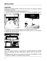 Preview for 4 page of Zanussi S 118T Instructions For Use And Care Manual