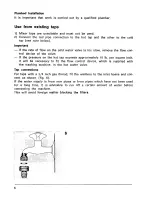 Preview for 6 page of Zanussi S 118T Instructions For Use And Care Manual