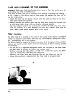 Preview for 14 page of Zanussi S 118T Instructions For Use And Care Manual