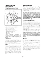 Preview for 15 page of Zanussi SC9412 Use & Care Manual