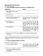 Preview for 16 page of Zanussi SC9412 Use & Care Manual