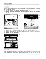 Предварительный просмотр 4 страницы Zanussi SL 26 T Instructions For Use And Care Manual