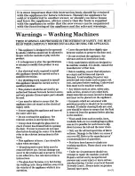 Preview for 2 page of Zanussi SL 27 T Instructions For Use And Care Manual