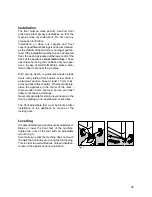 Предварительный просмотр 19 страницы Zanussi T 503 Instruction Manual