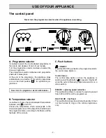 Preview for 7 page of Zanussi T803 Instruction Manual