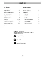 Preview for 2 page of Zanussi T803V Instruction Manual