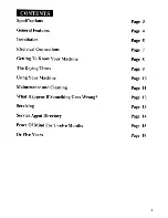 Preview for 3 page of Zanussi TC 450 Instruction Booklet