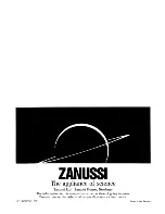 Preview for 24 page of Zanussi TC 450 Instruction Booklet