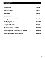 Preview for 3 page of Zanussi TC 460 Instruction Booklet