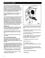 Preview for 6 page of Zanussi TC 460 Instruction Booklet