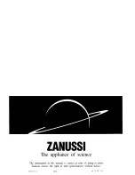 Preview for 16 page of Zanussi TC 460 Instruction Booklet