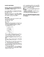 Предварительный просмотр 7 страницы Zanussi TC 480 Instruction Booklet