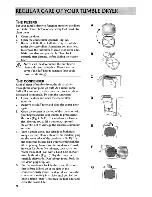 Preview for 12 page of Zanussi TC 60 Instruction Booklet