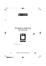 Zanussi TC 7114 W Instruction Booklet предпросмотр