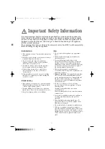 Предварительный просмотр 2 страницы Zanussi TC 7114 W Instruction Booklet