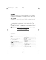 Preview for 2 page of Zanussi TCE 7124 W Instruction Booklet