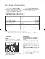 Preview for 15 page of Zanussi TCE 7227 W Instruction Booklet