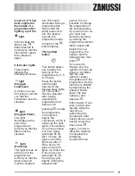 Preview for 11 page of Zanussi TCE7125 User Manual