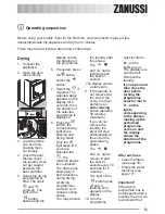 Preview for 13 page of Zanussi TCE7125 User Manual