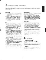 Preview for 3 page of Zanussi TCE7224 Instruction Booklet