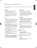 Preview for 3 page of Zanussi TCE7245 Instruction Booklet