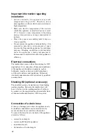 Предварительный просмотр 13 страницы Zanussi TCS 673 T Instruction Booklet