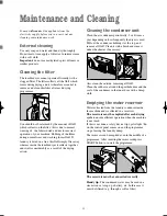 Preview for 11 page of Zanussi TCS 675 EW Instruction Booklet