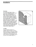 Preview for 6 page of Zanussi TD 100 Instructions For Use And Care Manual