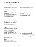 Preview for 2 page of Zanussi TD 162 Instruction Booklet