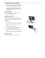 Preview for 7 page of Zanussi TD 182 Instruction Booklet