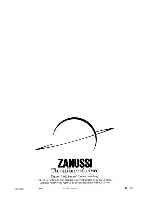 Preview for 16 page of Zanussi TD 265 Instruction Booklet