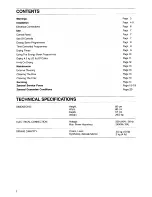 Preview for 2 page of Zanussi TD 275 User Manual