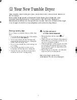 Preview for 4 page of Zanussi TD 4100 W Instruction Booklet