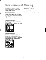 Preview for 10 page of Zanussi TD 4100 W Instruction Booklet