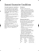 Preview for 12 page of Zanussi TD 4100 W Instruction Booklet