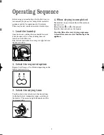 Preview for 8 page of Zanussi TD 4112 W Instruction Booklet