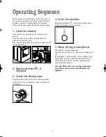 Preview for 8 page of Zanussi TD 4212 W Instruction Booklet