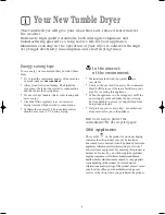 Preview for 4 page of Zanussi TD 4213 W Instruction Booklet