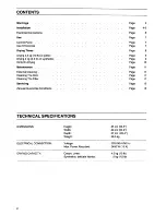 Preview for 2 page of Zanussi TD 510 Instruction Booklet