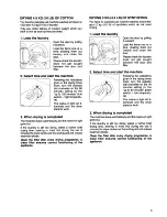 Preview for 9 page of Zanussi TD 510 Instruction Booklet