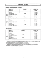 Preview for 6 page of Zanussi TD163 Instruction Booklet