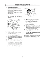 Preview for 7 page of Zanussi TD163 Instruction Booklet