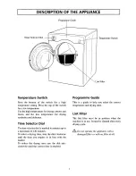 Preview for 5 page of Zanussi TD164 Instruction Booklet