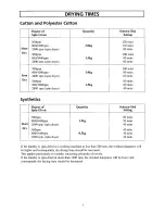 Preview for 7 page of Zanussi TD164 Instruction Booklet