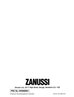 Preview for 20 page of Zanussi TD164 Instruction Booklet