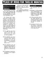 Preview for 23 page of Zanussi TD250 Instruction Booklet