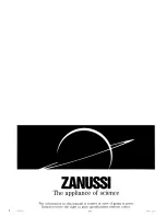 Preview for 28 page of Zanussi TD250 Instruction Booklet