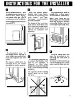 Preview for 7 page of Zanussi TD260 Instruction Booklet