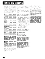 Preview for 14 page of Zanussi TD260 Instruction Booklet