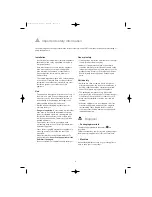 Предварительный просмотр 4 страницы Zanussi TD4110 Instruction Booklet